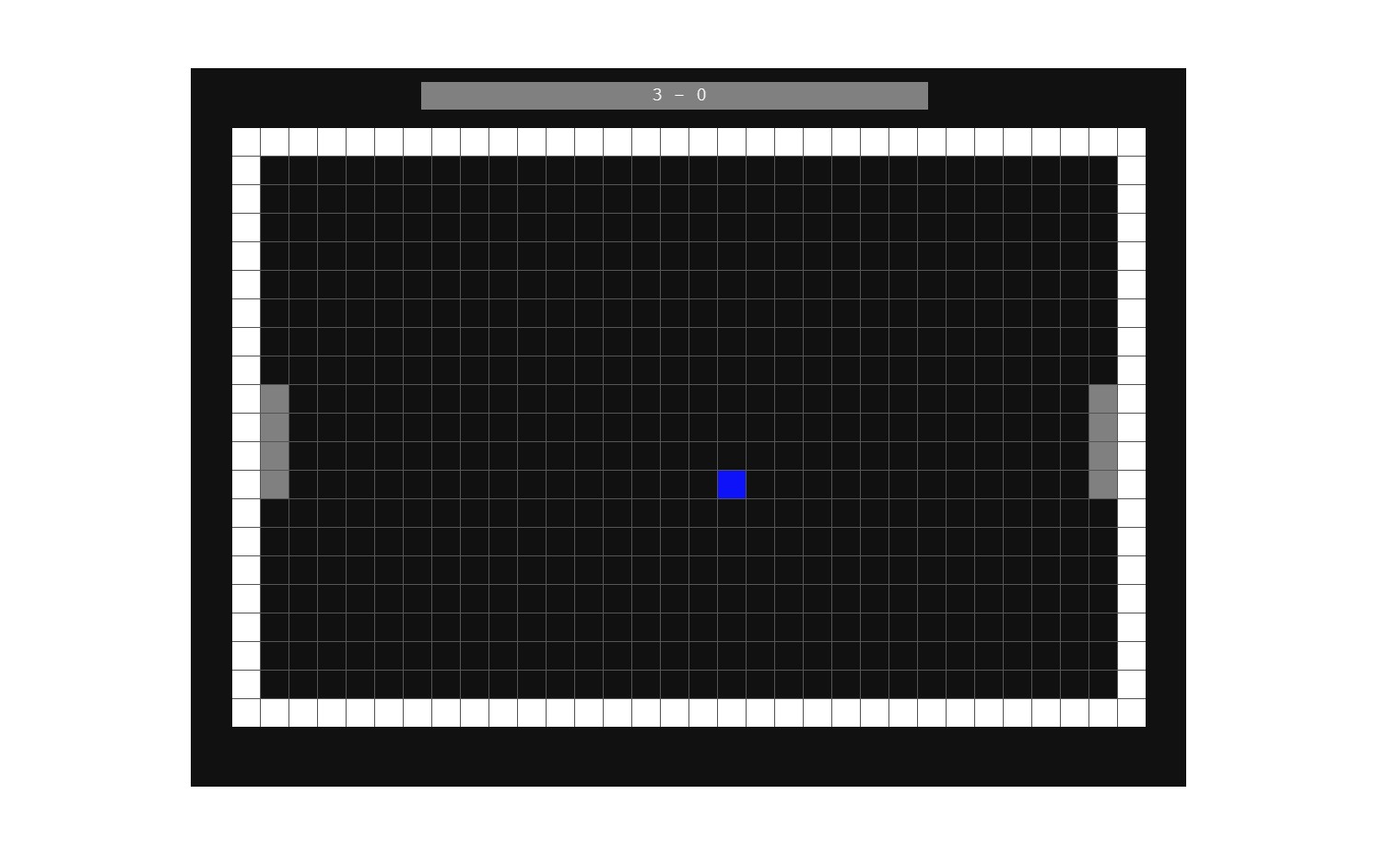 Pong Game Project Screenshot